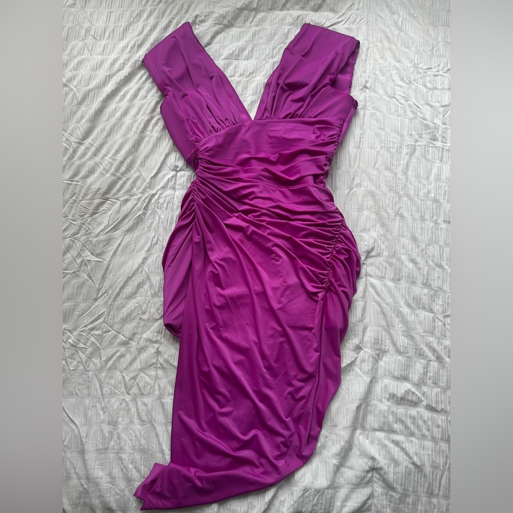 Elegant Purple Evening Dress